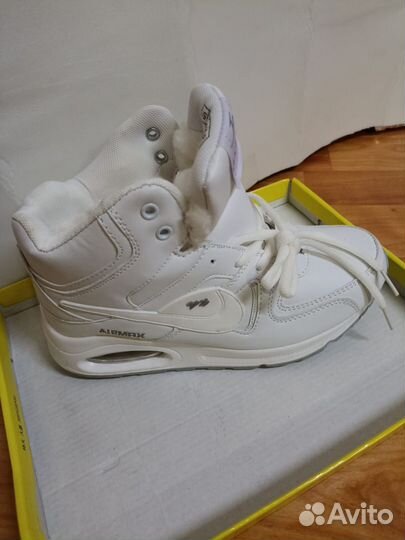 Кроссовки зимние женские 37 38 размер