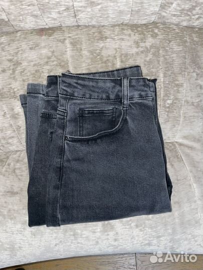 Джинсы женские серые