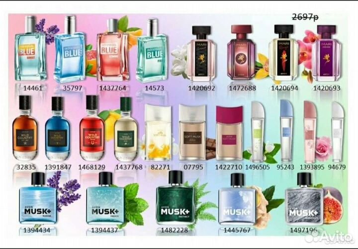 Avon парфюмерная вода, Пур бланка,Тудей