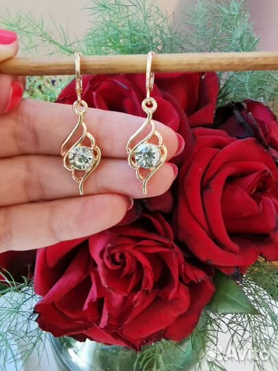 Серьги сияние