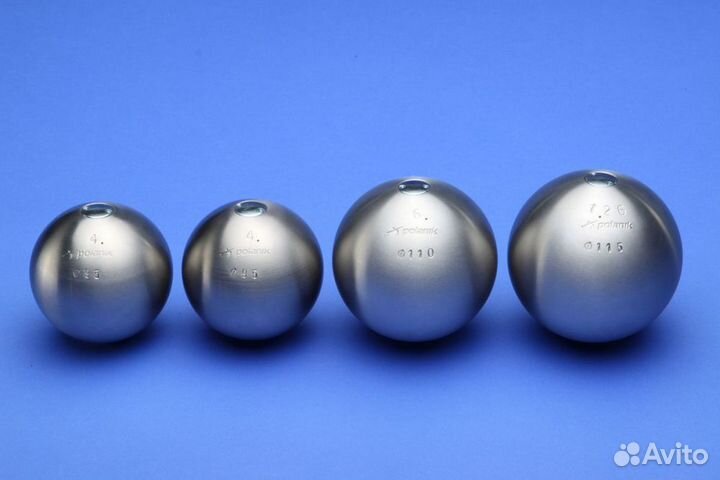 Ядро соревновательное 7,26 кг, диам. 115 мм, нержавеющая сталь Polanik iaaf PK-7,26/115-S