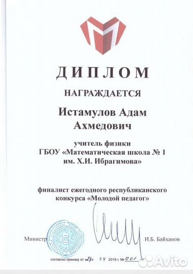 Репетитор только по физике, 