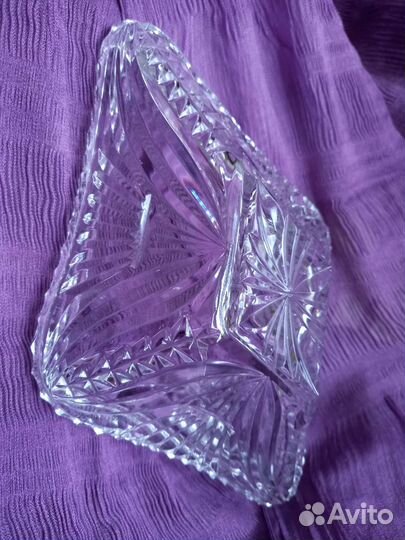 Хрустальная ваза
