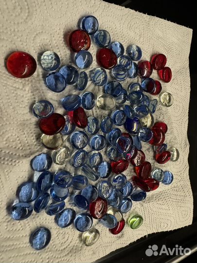 Стеклянные шарики марблс IKEA