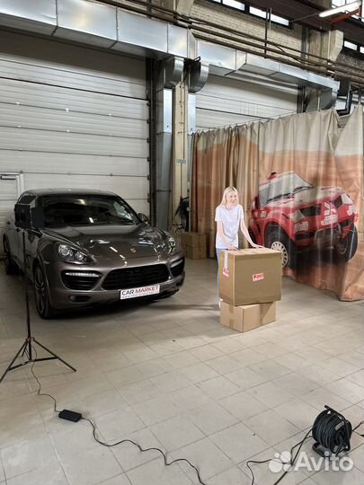Светодиодные фары Porsche Cayenne 958, 2010-2014