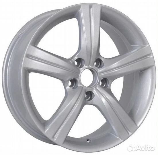 Toyota 7X17 5X114.3 silver