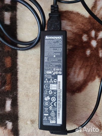 Блок питания для ноутбука lenovo и зарядка