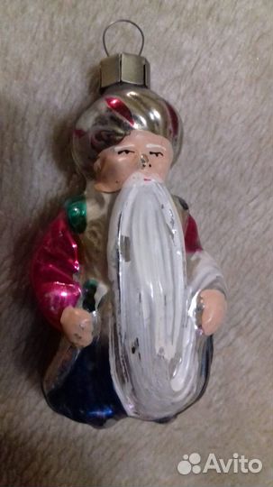 Волшебник Черномор елочная игрушка СССР