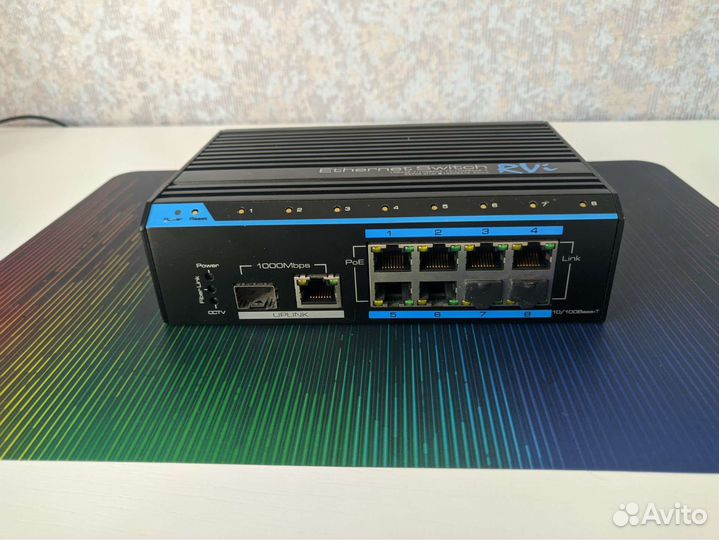 Rvi ns0802 poe коммутатор