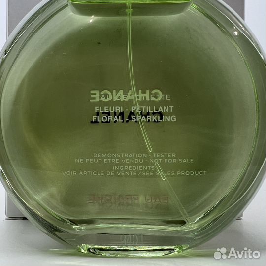Chanel - Chance Eau Fraiche 100ml Оригинал Тестер