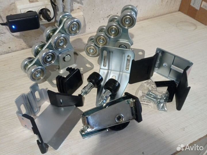 Комплект для откатных ворот алютех 6м. От 48 шт