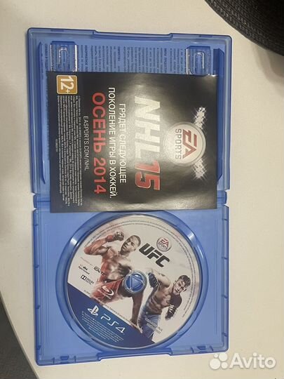 Диск Playstation 4 UFC