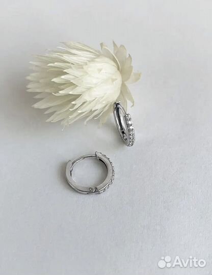 Серебряные серьги