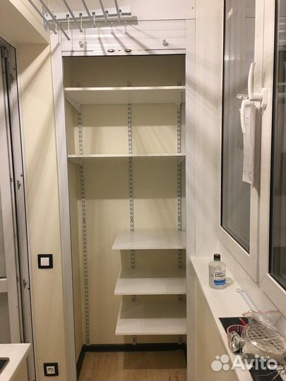 Шкаф с рольставнями на балкон по вашим размерам