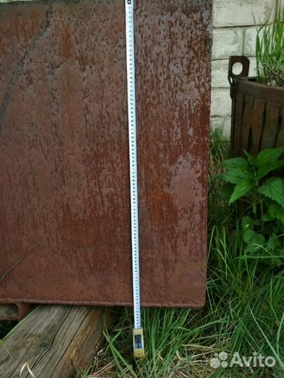 Металлическая сварная емкость, железо 6 мм, объем