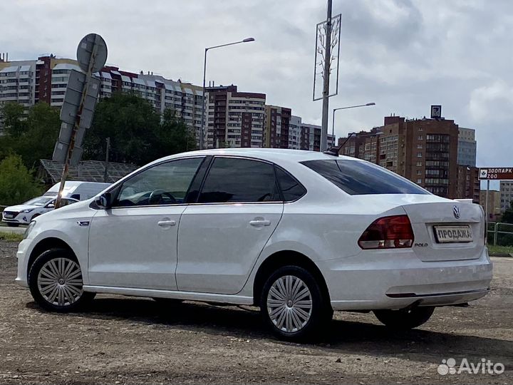 Volkswagen Polo 1.6 AT, 2019, 102 000 км