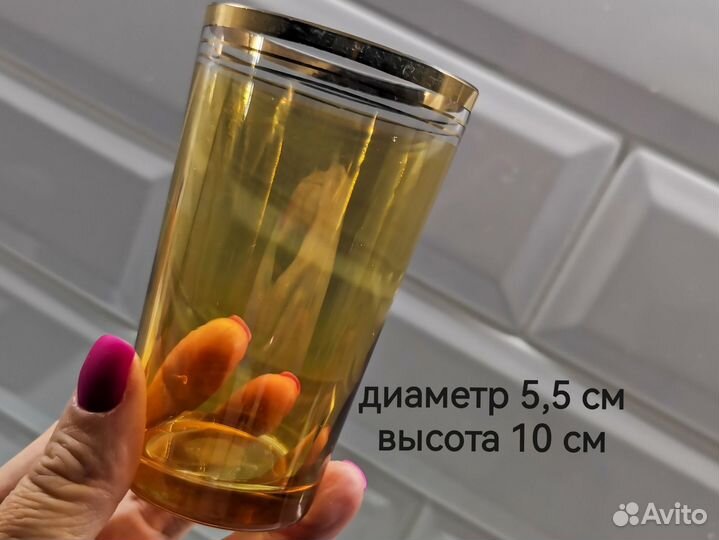 Рюмки фужеры хрусталь СССР