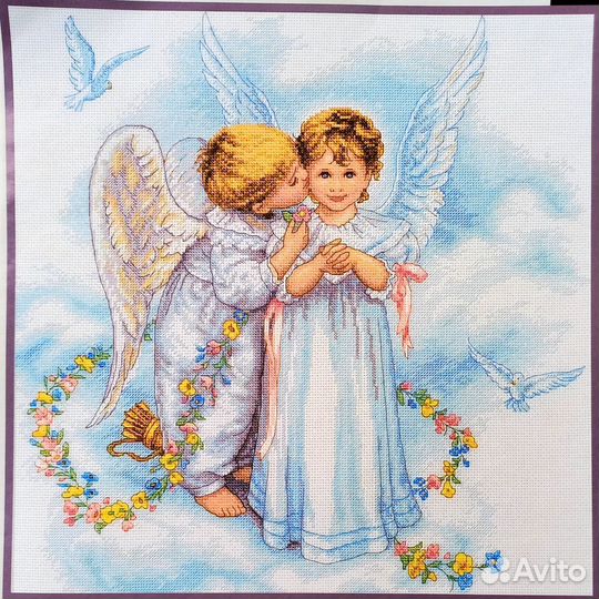 Набор для вышивания Dimensions 35134 поцелуйангела