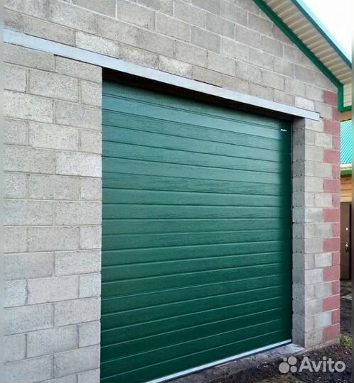 Секционные гаражные ворота - Большое Болдино