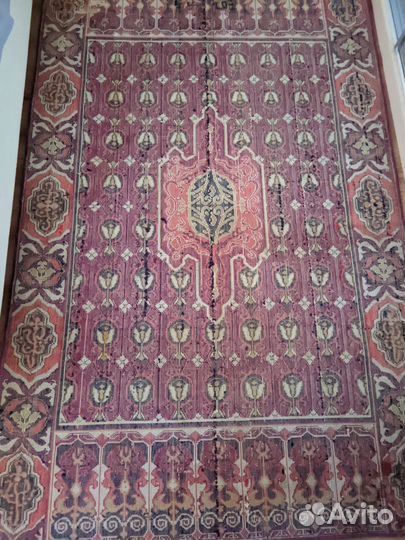 Ковер шерстяной СССР бу