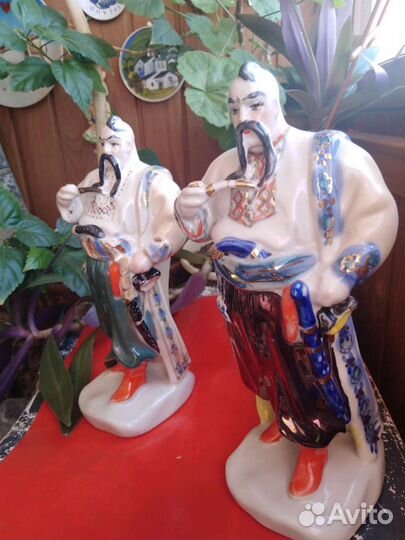Фарфоровые статуэтки СССР Тарас Бульба