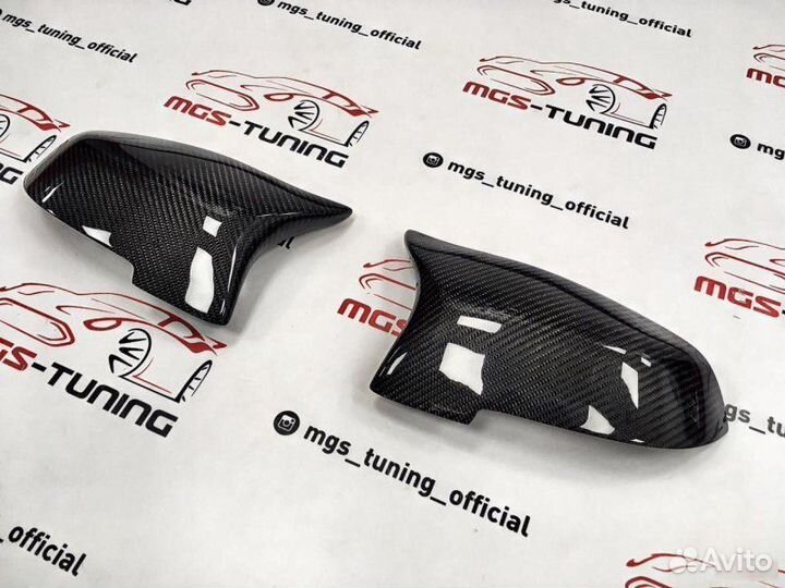 Корпуса зеркал стиль M look BMW 7 F01/02 карбон