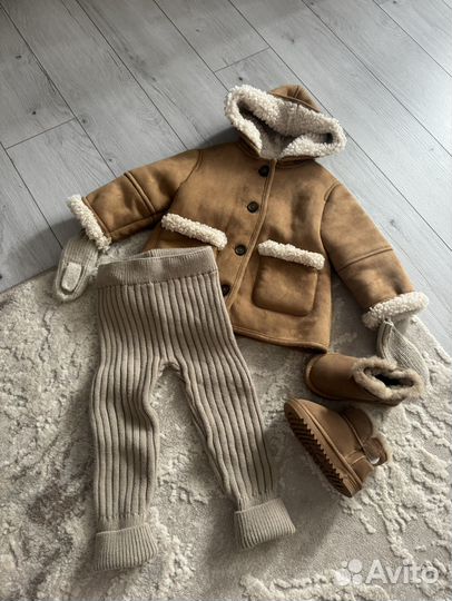 Дубленка zara
