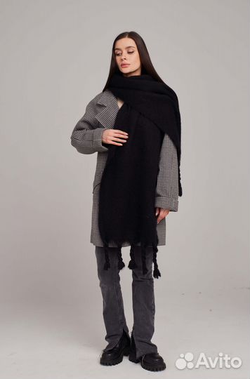 Палантин шарф женский теплый платок