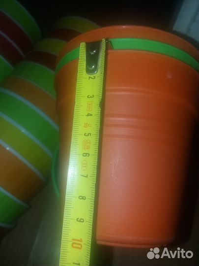 Горшки для цветов горшок пластик бу вазон кашпо