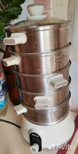 Пароварка kitfort