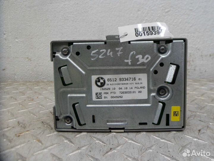 Усилитель звука BMW 3-Series F30 9334716