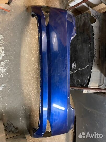 Задний бампер hyundai solaris 2014-2017