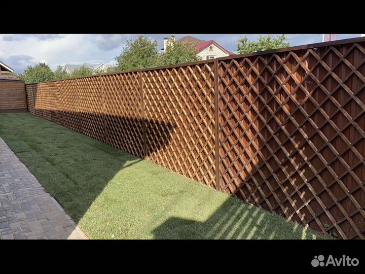 Декоративные сосновые решётки Пергола садовое