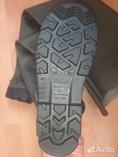 Сапоги резиновые рыбацкие