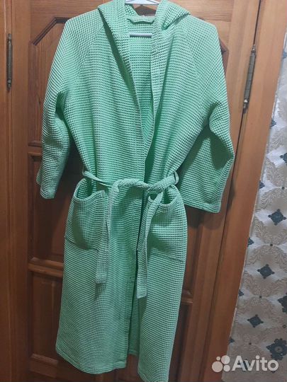 Халат женский вафельный