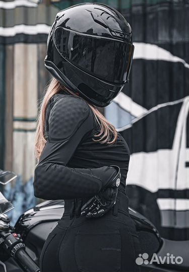 Мото куртка женская с защитой
