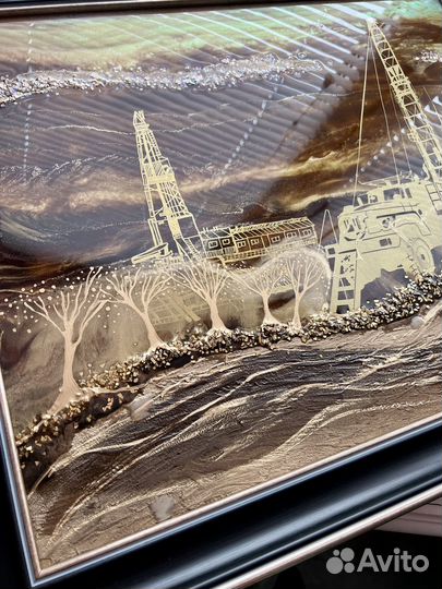 Картина нефтью 