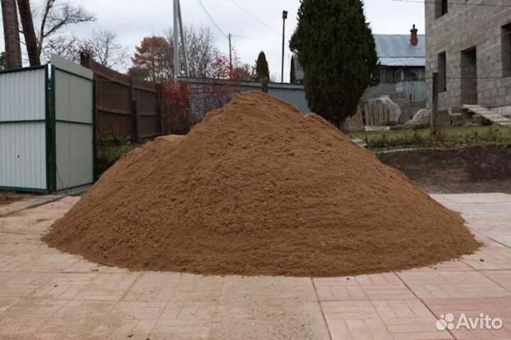 Песок карьерный, щебень, щпс Доставка