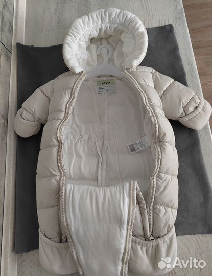 Зимний комбинезон для девочки 68 размер