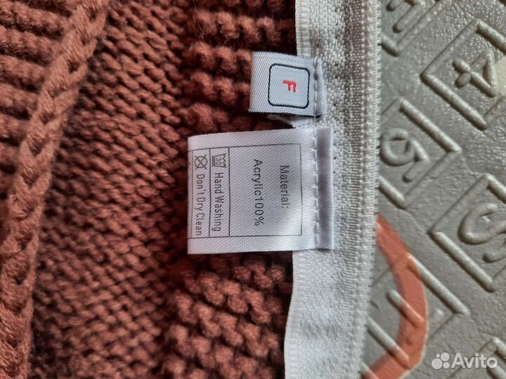 Вязаный конверт на молнии для новорожденных