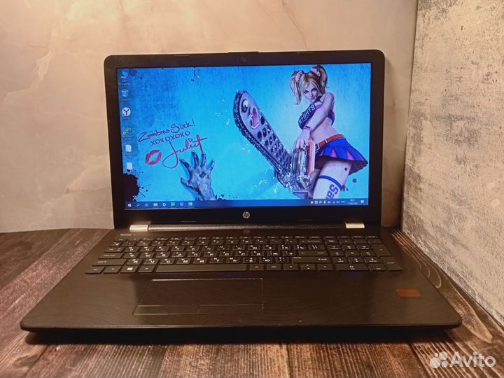 Игровой ноутбук HP A9-9420/4gb/SSD 240gb/video 2Gb