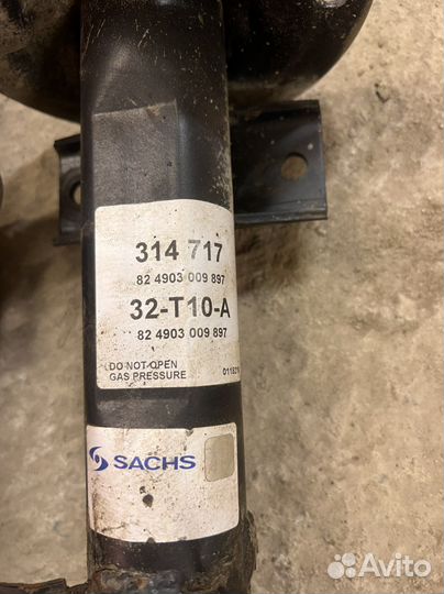 Стойки sachs polo sedan