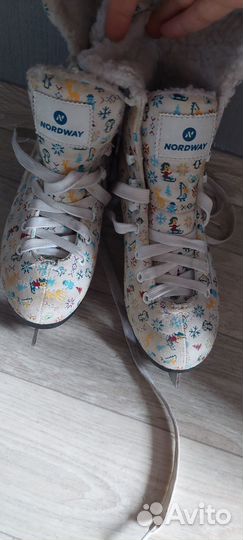 Коньки для девочки 33