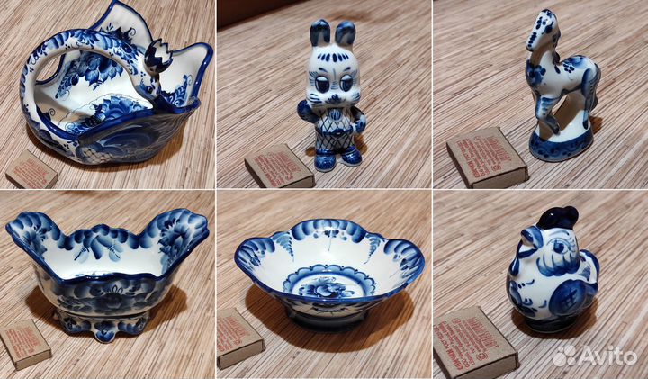 Фарфоровая посуда Гжель