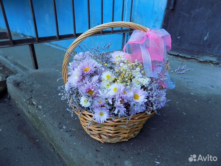 Корзина Ромашек