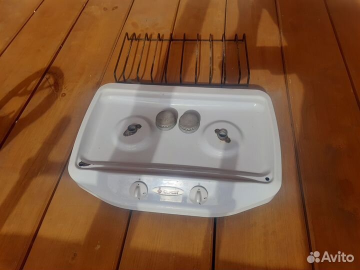 Настольная газовая плита 2 конфорки