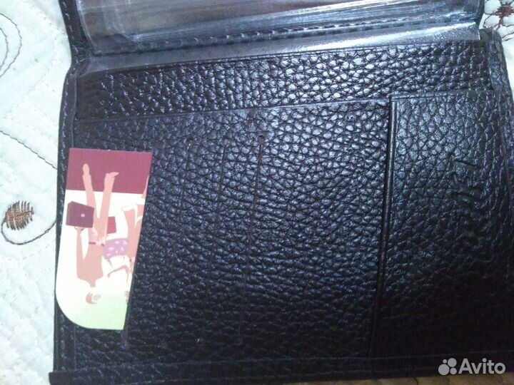 Бумажник водителя. Натуральная кожа. Коричневый