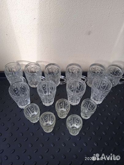Хрустальные рюмки СССР