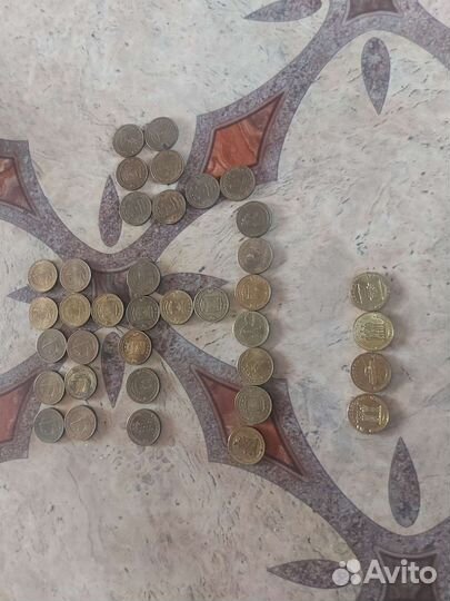 Монеты 10 биметалл