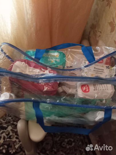 Сумка в роддом новая